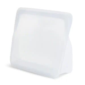 Set of 2 Clear Stasher Stand-Up Mid Bags